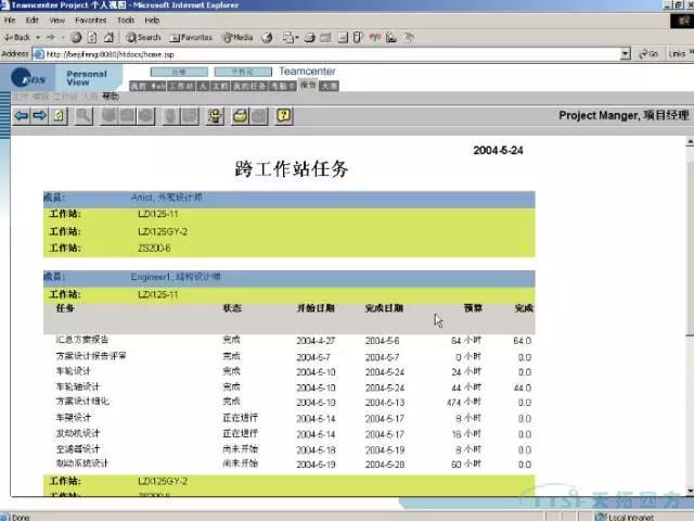 ������Teamcenter������ҵ������Ŀ��������